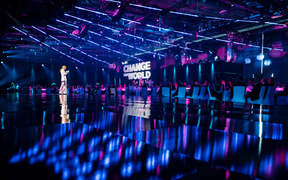 Eventmoderation BWT Gala Salzburg (Foto: Voitl Stefan)